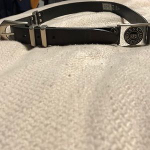 Men’s leather belt.